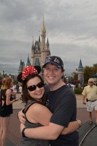 Dr. Jay Ballard, DMD and his wife at Walt Disney World